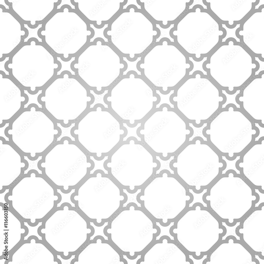 Fototapeta premium Seamless Vector Pattern in Arabian Style