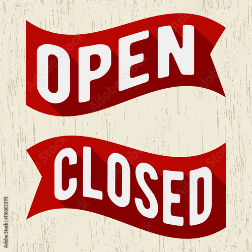 Open closed symbol