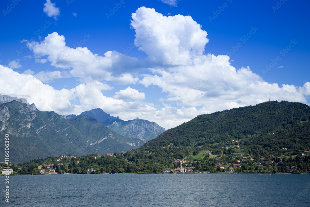 Bellagio town on Como Lake