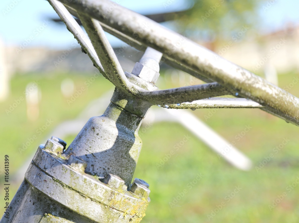 gate valve in the plant irrigation of cultivated fields gate valve in the plant irrigation of cultivated fields