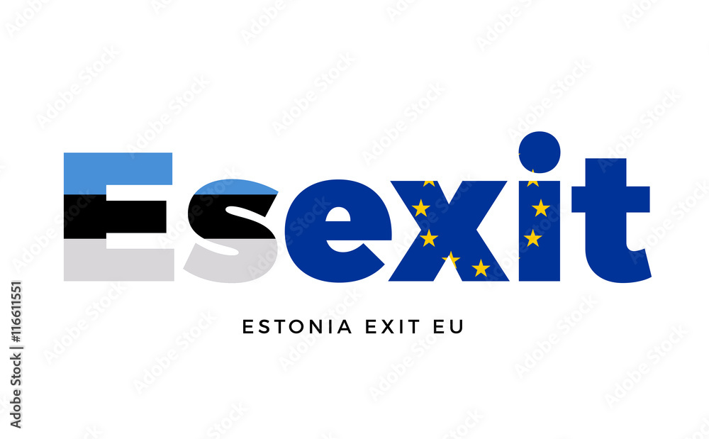 ESEXIT - Estonia exit from European Union on Referendum.