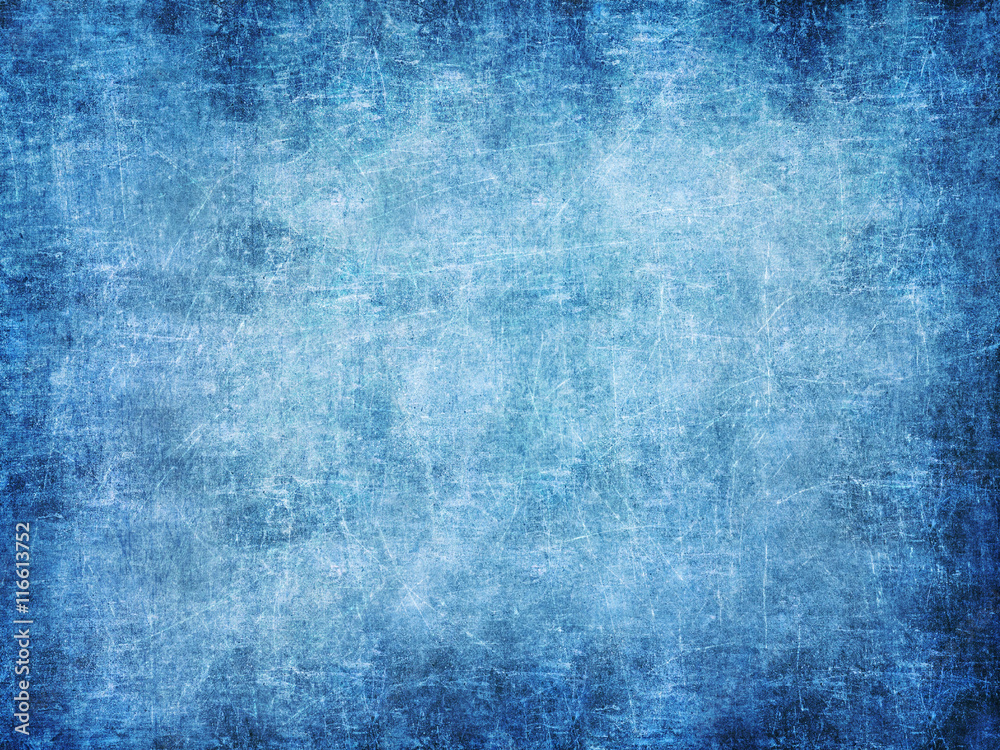 Abstract Background Sky Blue Painted Linen