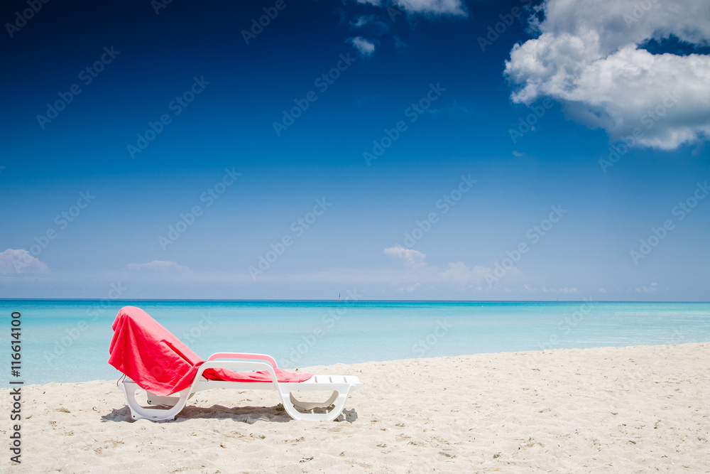 deckchair, seashore, caribbean see. deckchair, seashore, caribbean see.