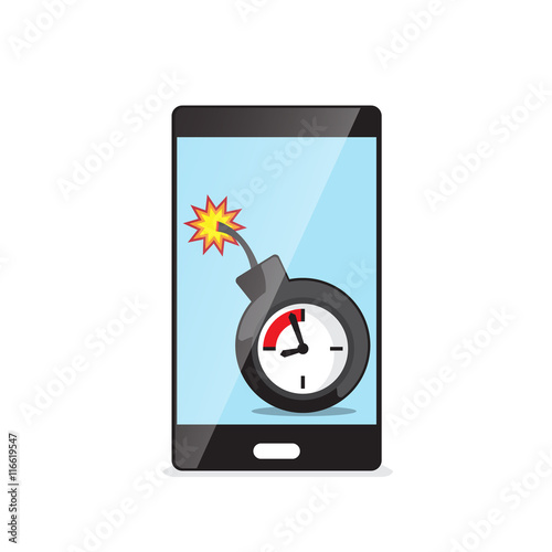 time bomb in smartphone