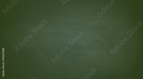 Green chalkboard background.Vector texture.