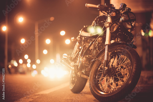 Vintage motorcycle