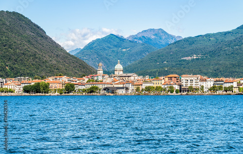 Intra is a little town on Lake Maggiore, Verbania, Italy © EleSi