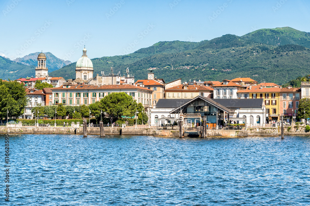 Intra is a little town on Lake Maggiore, Verbania, Italy