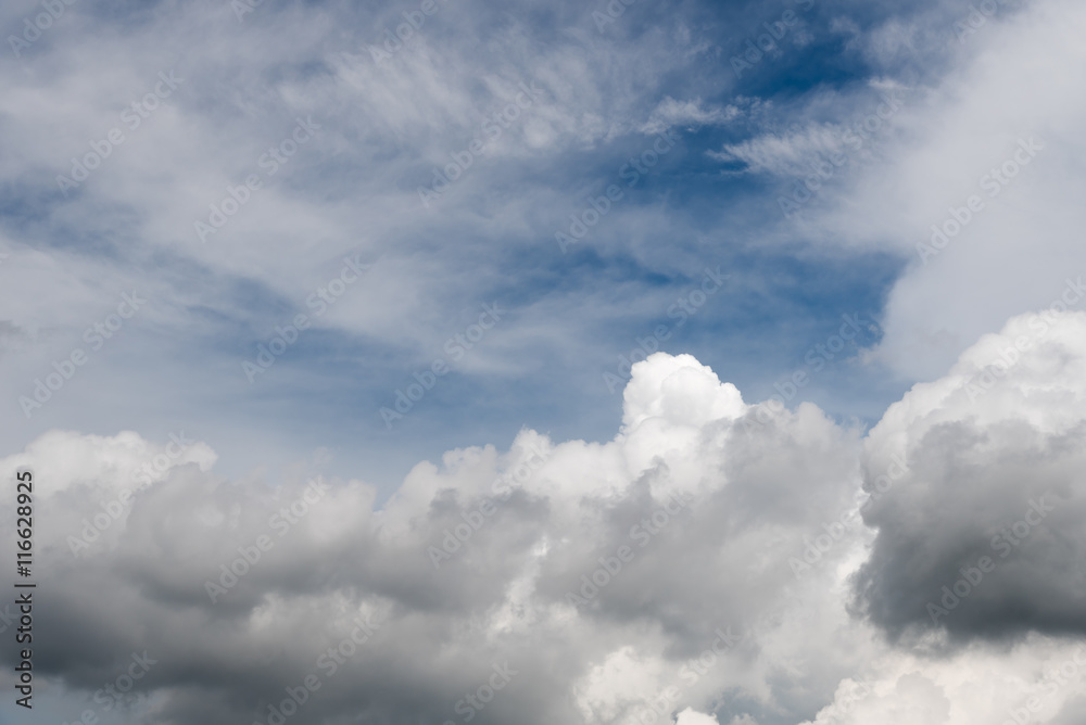 Formation of rain clouds