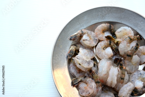 Fresh Raw shrimp