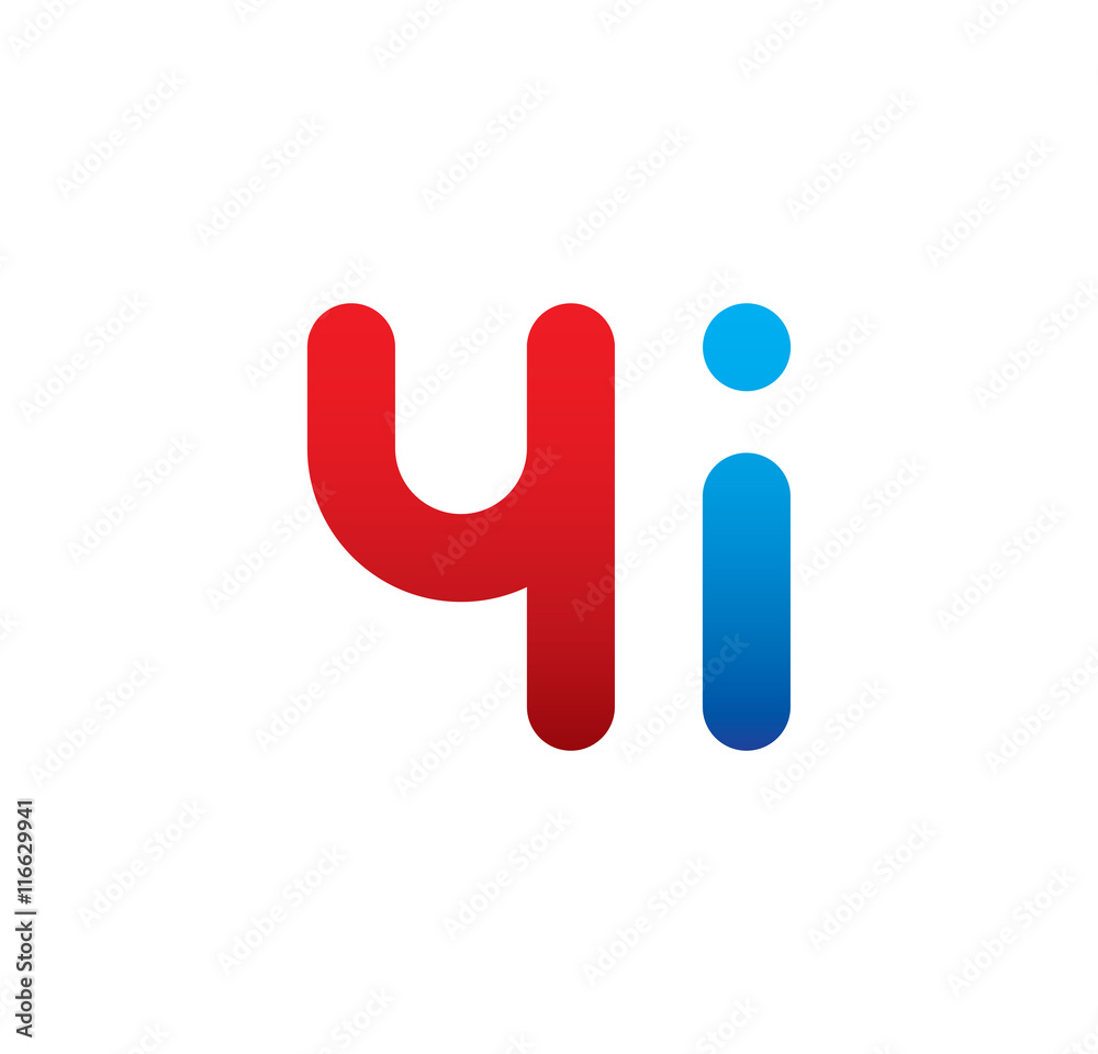 4i logo initial blue and red 4i logo initial blue and red