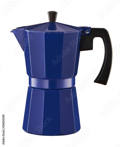 Blue Coffee Percolator  © stockedup