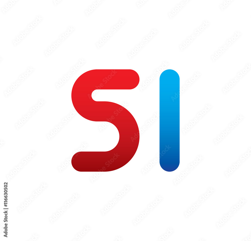 5l logo initial blue and red 5l logo initial blue and red
