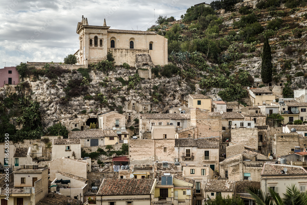 Scicli, sicilian village