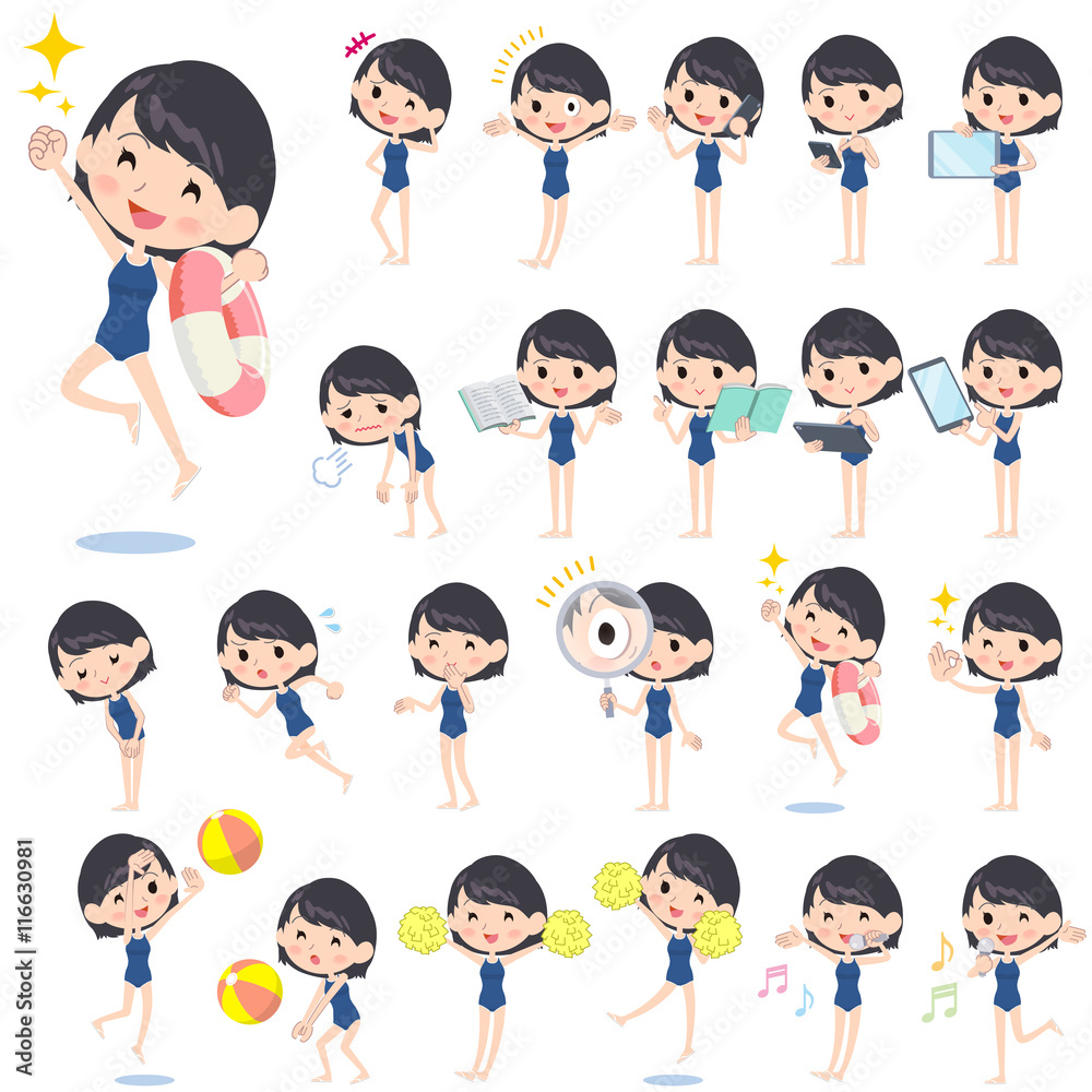 school girl regular swimwear style 2 school girl regular swimwear style 2