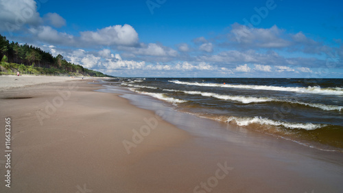 Fototapeta Naklejka Na Ścianę i Meble -  Bałtycka plaża