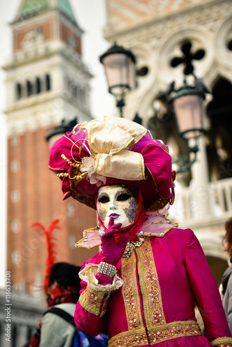 Venetian mask model Carnival 2016 © Calin Stan
