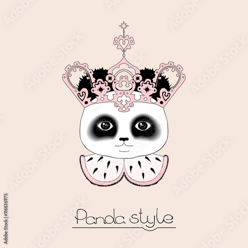 Fototapeta Naklejka Na Ścianę i Meble -  cute panda