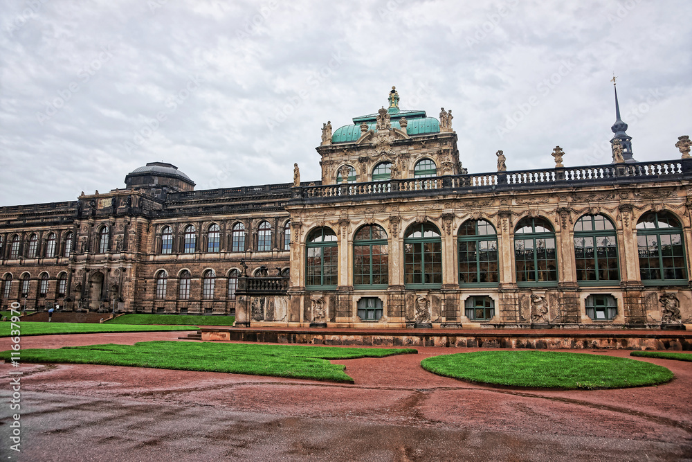 Zwinger palace in Dresden of Germany