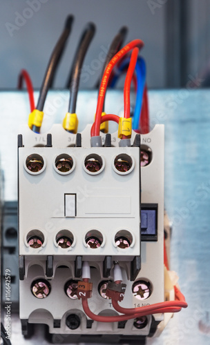 Obraz na płótnie Electrical protection relays