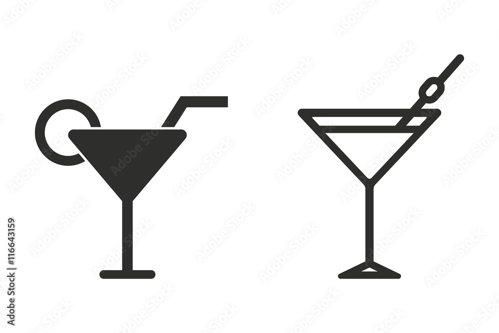 Cocktail - vector icon. Cocktail - vector icon.