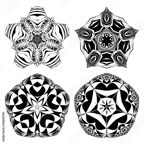 Beautiful circular pattern for your design