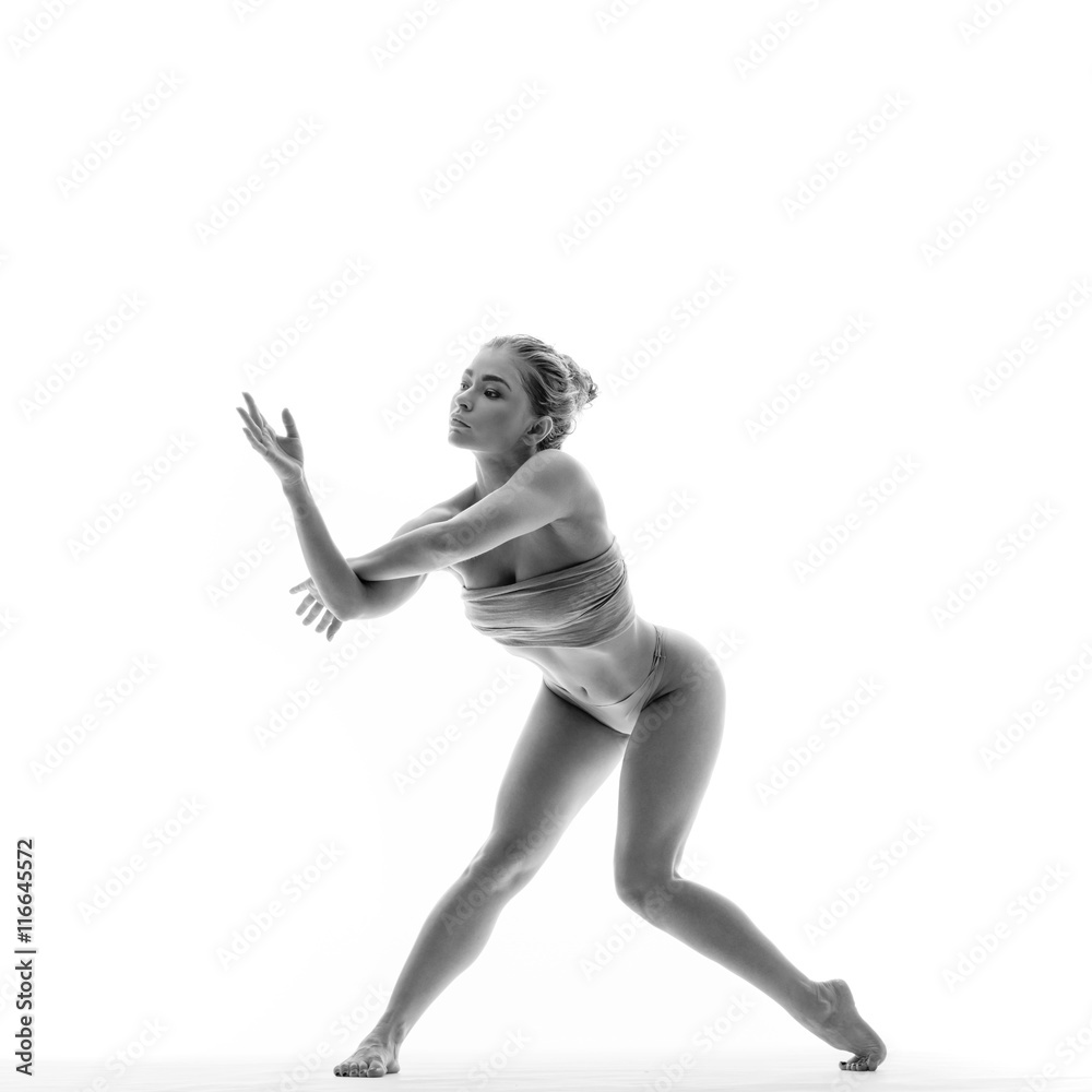 Fototapeta premium the dancer in studio