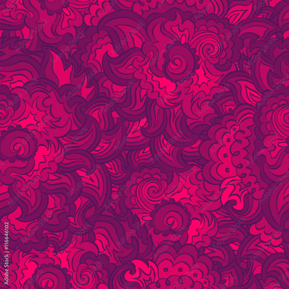 vector floral seamless pattern background