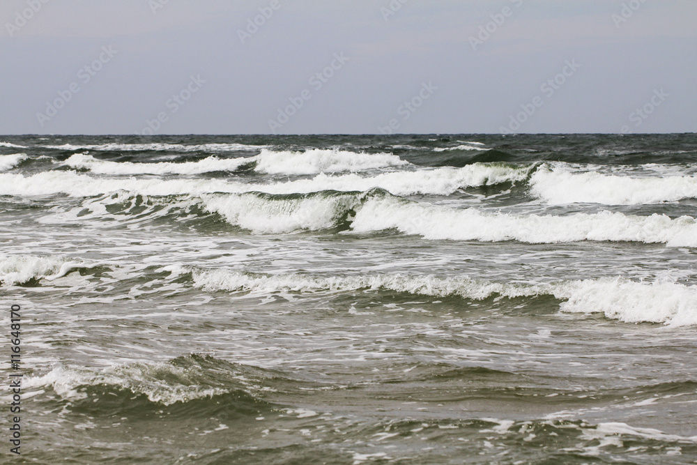 Fototapeta premium Ocean and sea waves beautiful nature phototography