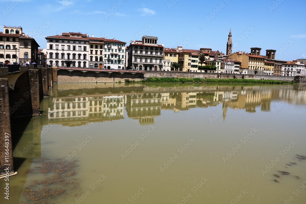 Florence at River Arno, Italy