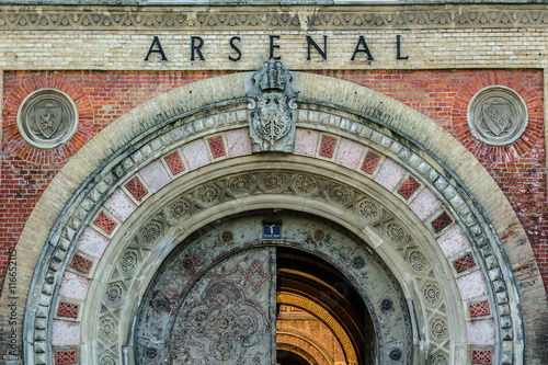 Building of Vienna Arsenal - Museum of military history. Austria