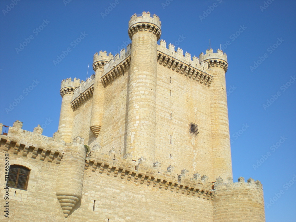Torre del homenaje del Castillo de Torrelobatón, Valladolid (España)