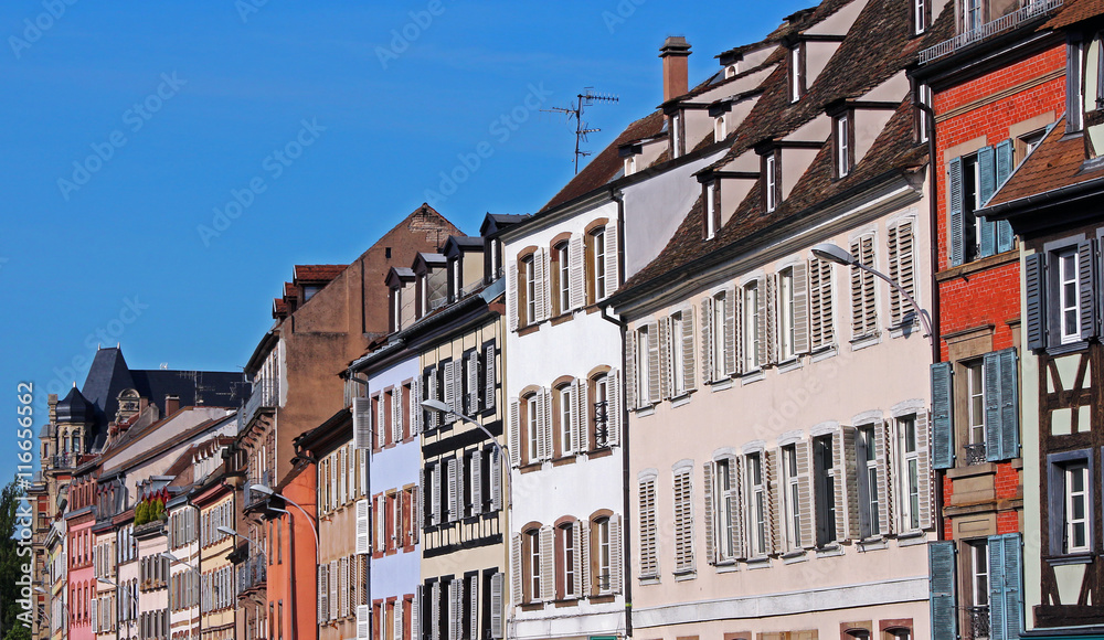 picturesque architecture in Strasbourg - France