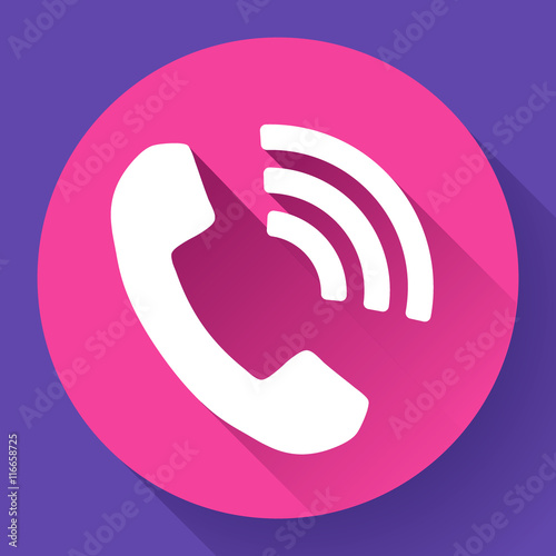 incoming Phone Call vector icon