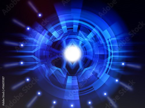  digital technology concept, abstract background