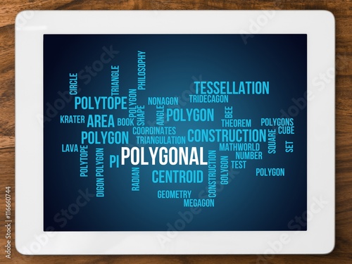 polygonal photo