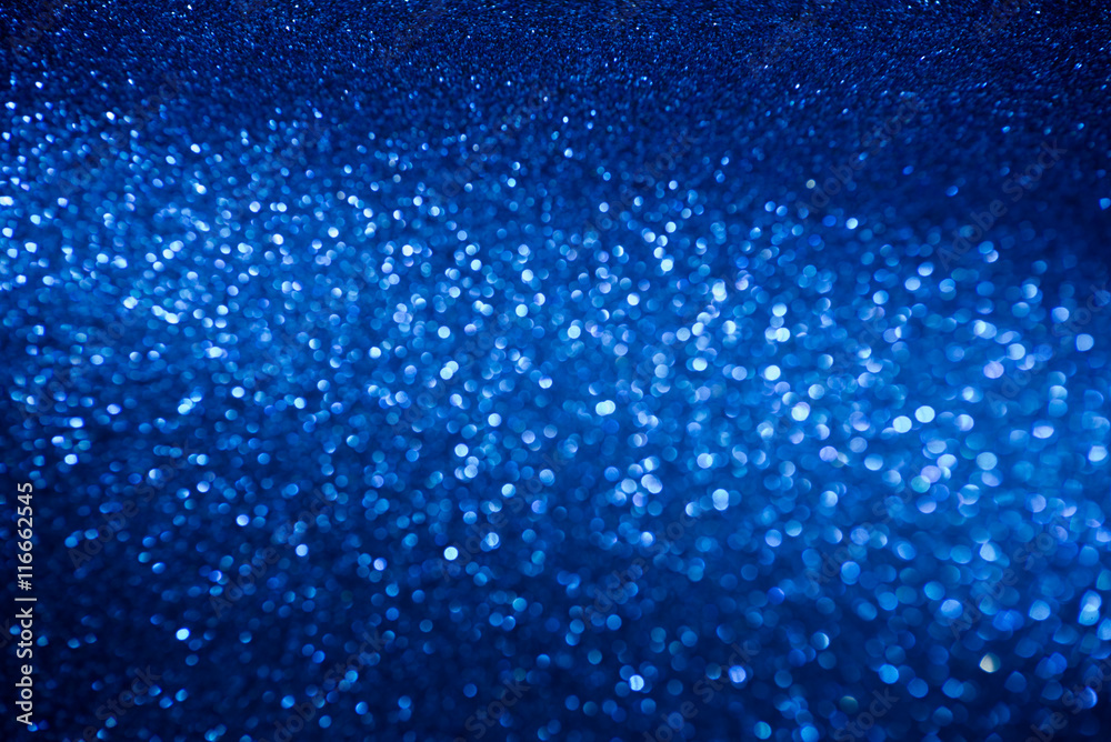 defocused abstract blue lights background