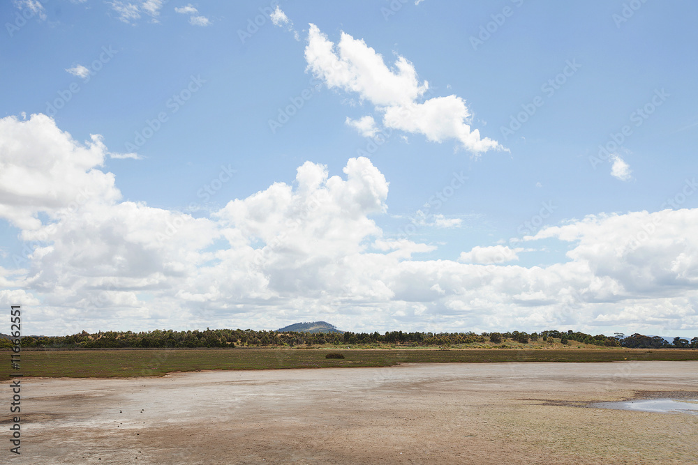 Dry tidal area