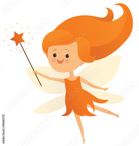 Little orange fairy