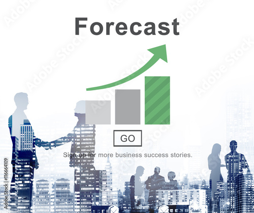 Fotografie Forecast Estimate Future Planning Predict Strategy Concept