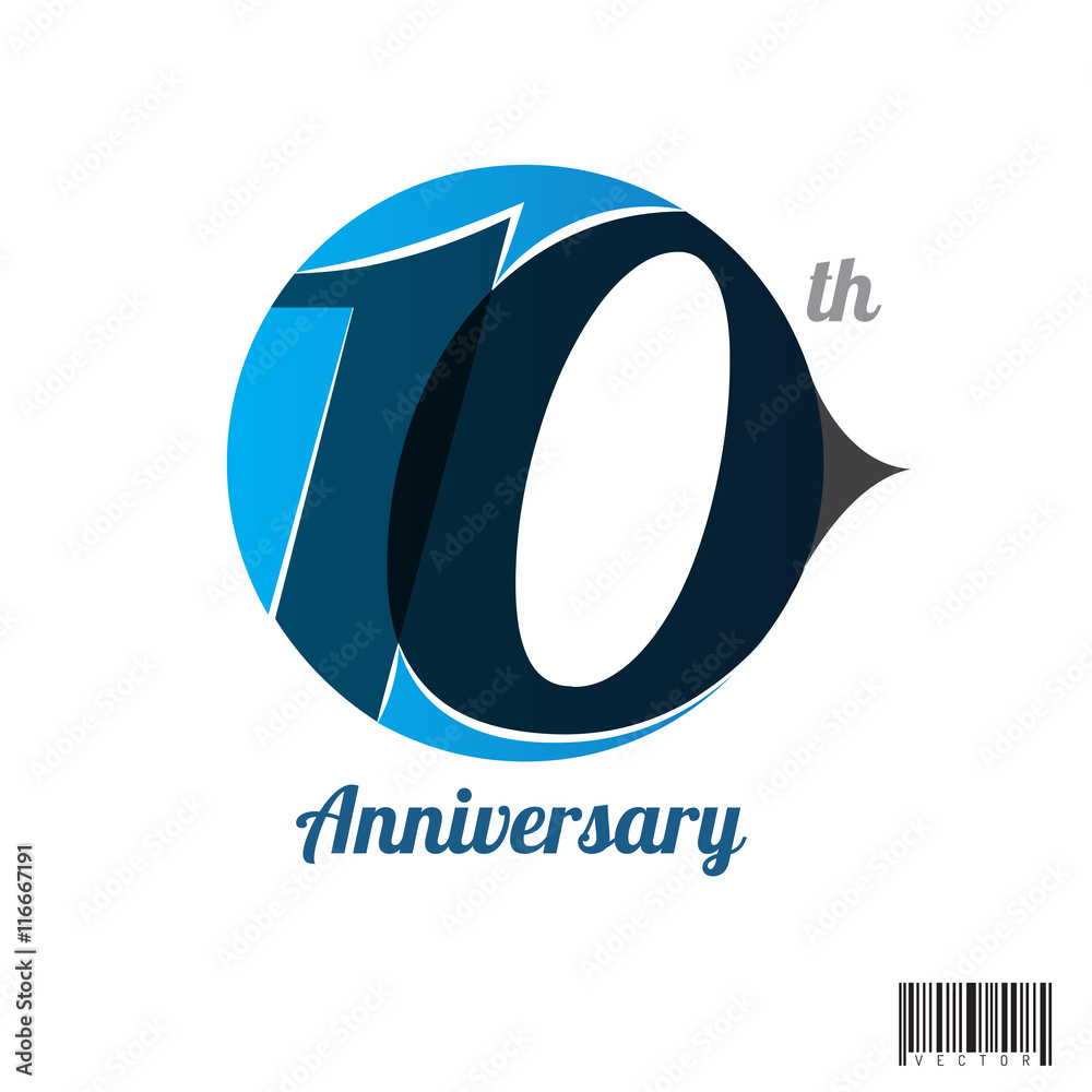 10 years anniversary logo and symbol design 10 years anniversary logo and symbol design