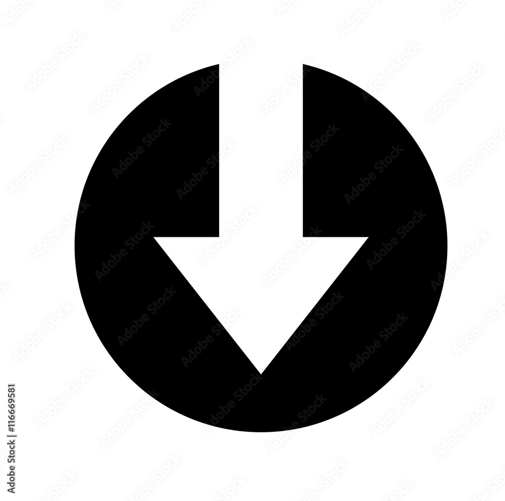 arrow down isolated icon design, vector illustration graphic arrow down isolated icon design, vector illustration graphic