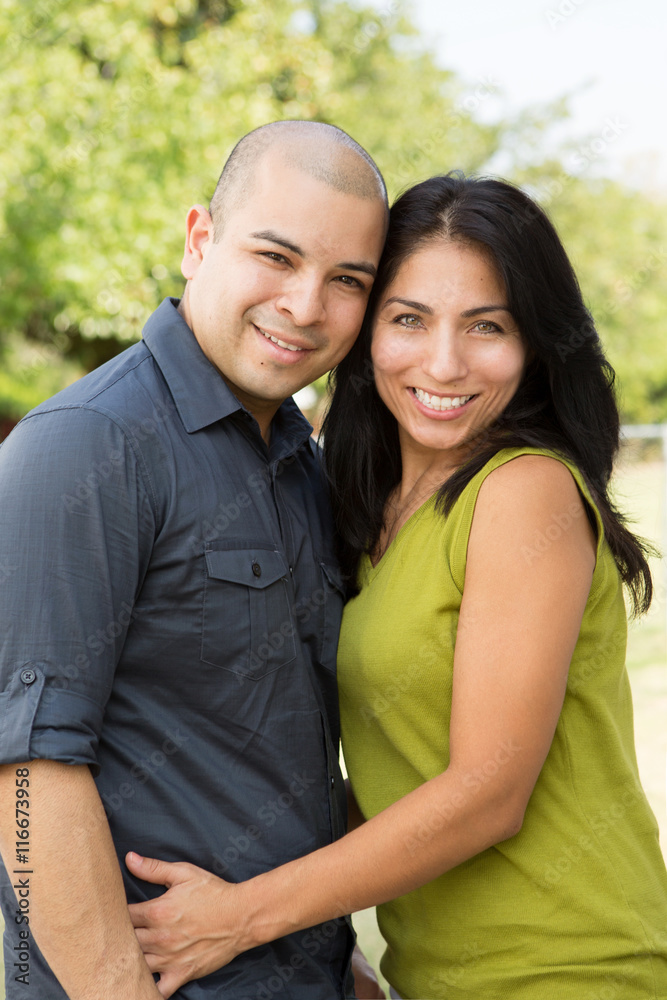 Happy Hispanic Couple Happy Hispanic Couple