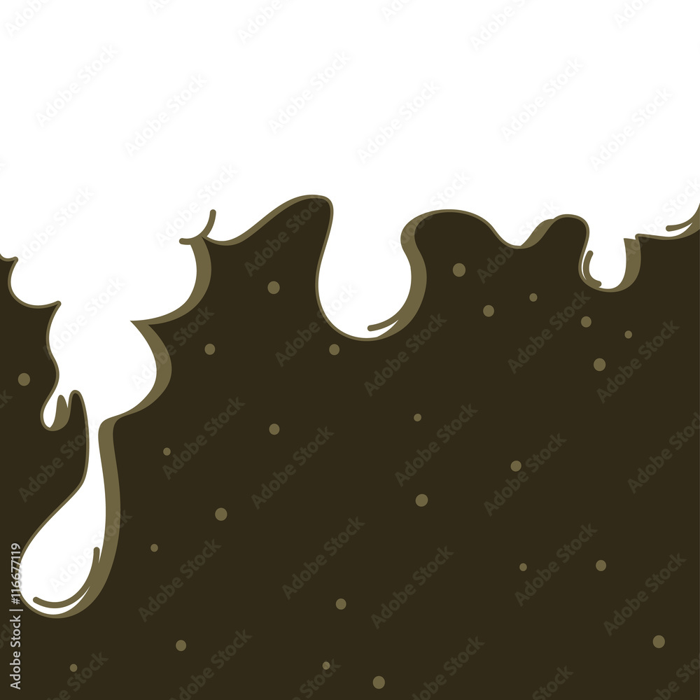 Fototapeta premium soda water bubble spill
