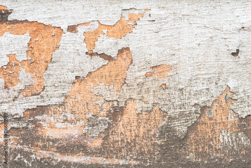concrete wall with old plaster chipped, landscape style, grunge concrete surface, great background or texture