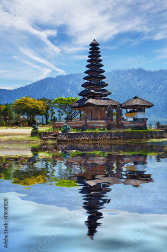 Temple on Bratan lake - Pura Ulun Danu Bratan, Bali, Indonesia