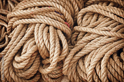 Thick strong rope on the open market