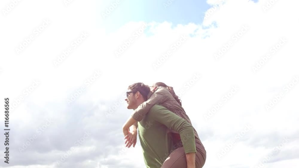 happy couple having fun outdoors 9 happy couple having fun outdoors 9