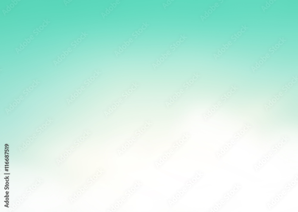 Pastel blur heaven clouds sky background. Soft focus blue sky white sunlight day time background. Abstract blurred of sunlight. Open view out windows. Cyan gradient backdrop. Blurry nature summer.