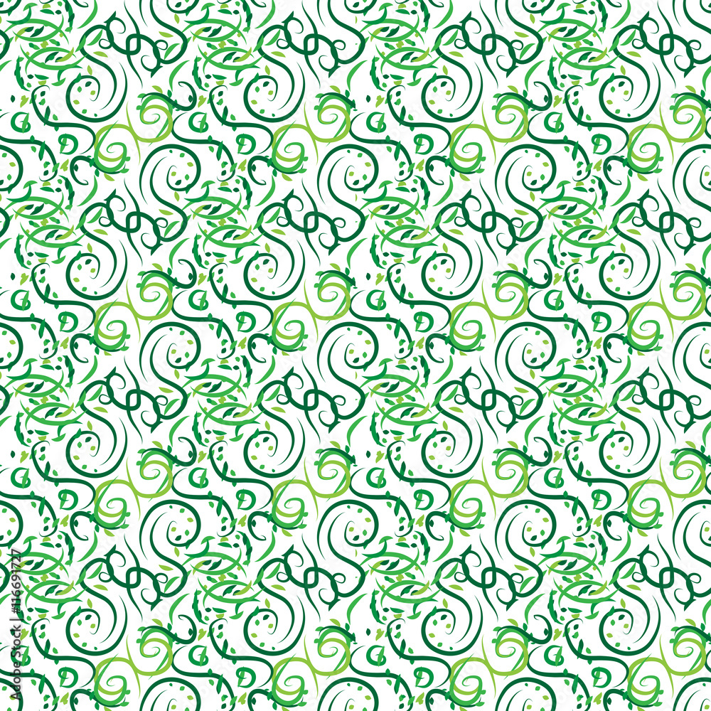 Seamless decorative pattern. Seamless decorative pattern.
